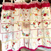Cortina Húngara Bordada con Estampado Floral de Kalocsa