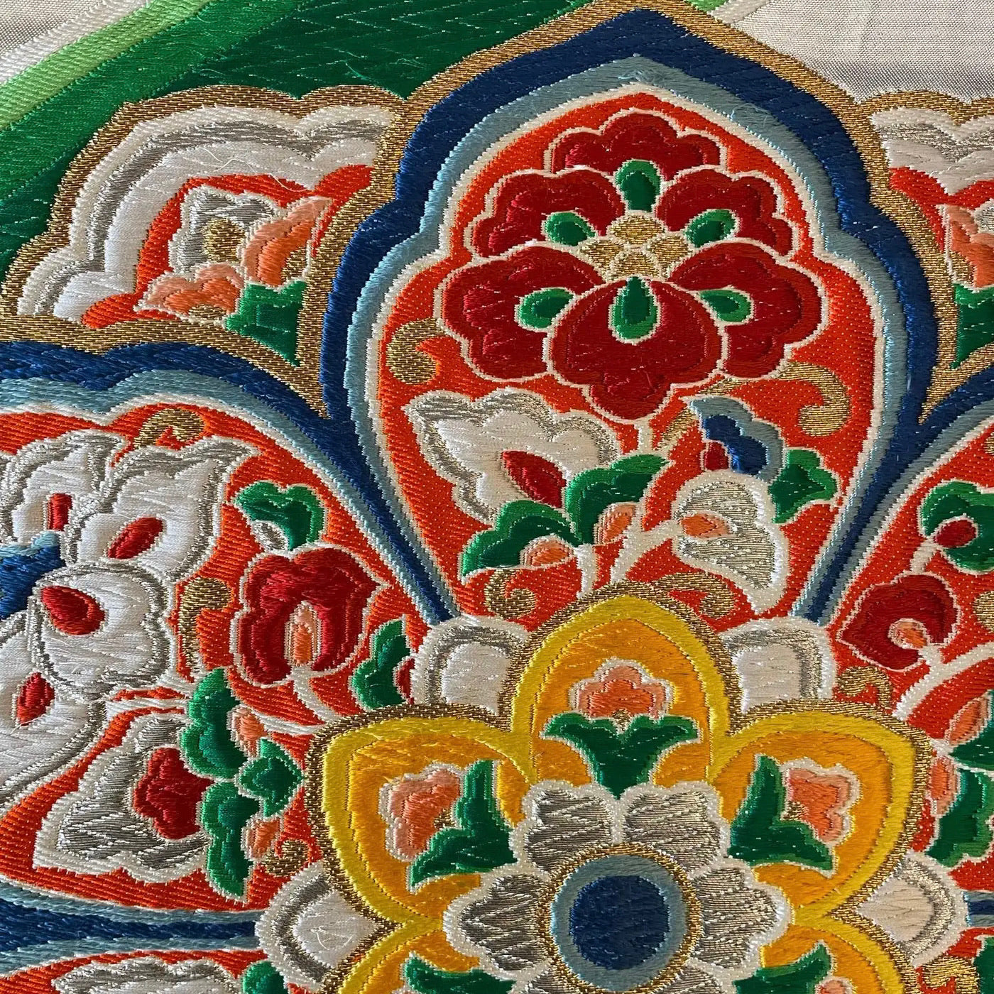 Obi de Seda para Kimono | Japón, 1960