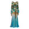 Roberto Cavalli Vestido Largo Bordado con Perlas y Lentejuelas de 2010