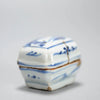 Recipiente de Incienso de Porcelana China en Forma de Cesta, Periodo Tianqi, Siglo XVII