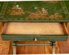 Mesa Abatible Estilo Chinoiserie Pintada a Mano, años 1920–1930