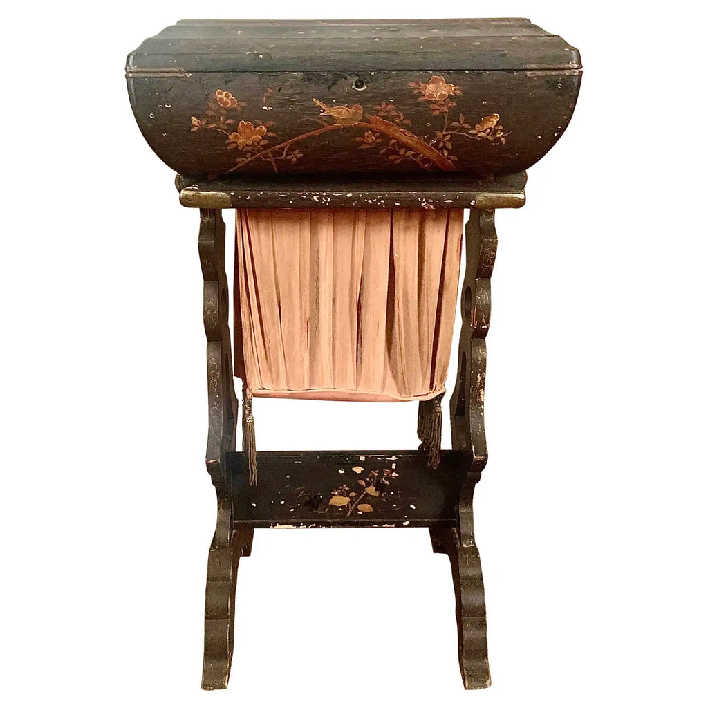 Mesa de Costura Acordeón Chinoiserie | Francia, 1850