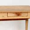 Mesa Sueca de Campo del Siglo XIX con Hoja Desplegable