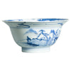 Tazón de Porcelana Azul y Blanca | Dinastía Qing, Siglo XVIII