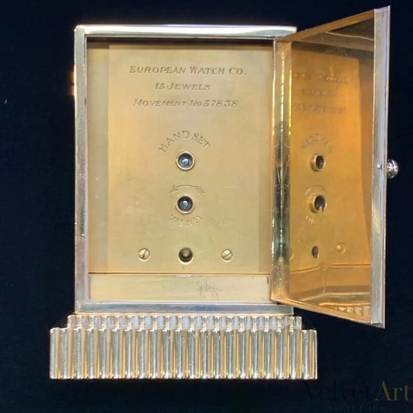 Reloj de Sobremesa de Oro | Cartier | Francia, 1940