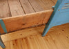 Sofá Gustaviano Azul Sueco Original de Ersnäs, Suecia