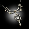 Collar Eduardiano de Diamantes y Perlas | Inglaterra, 1900