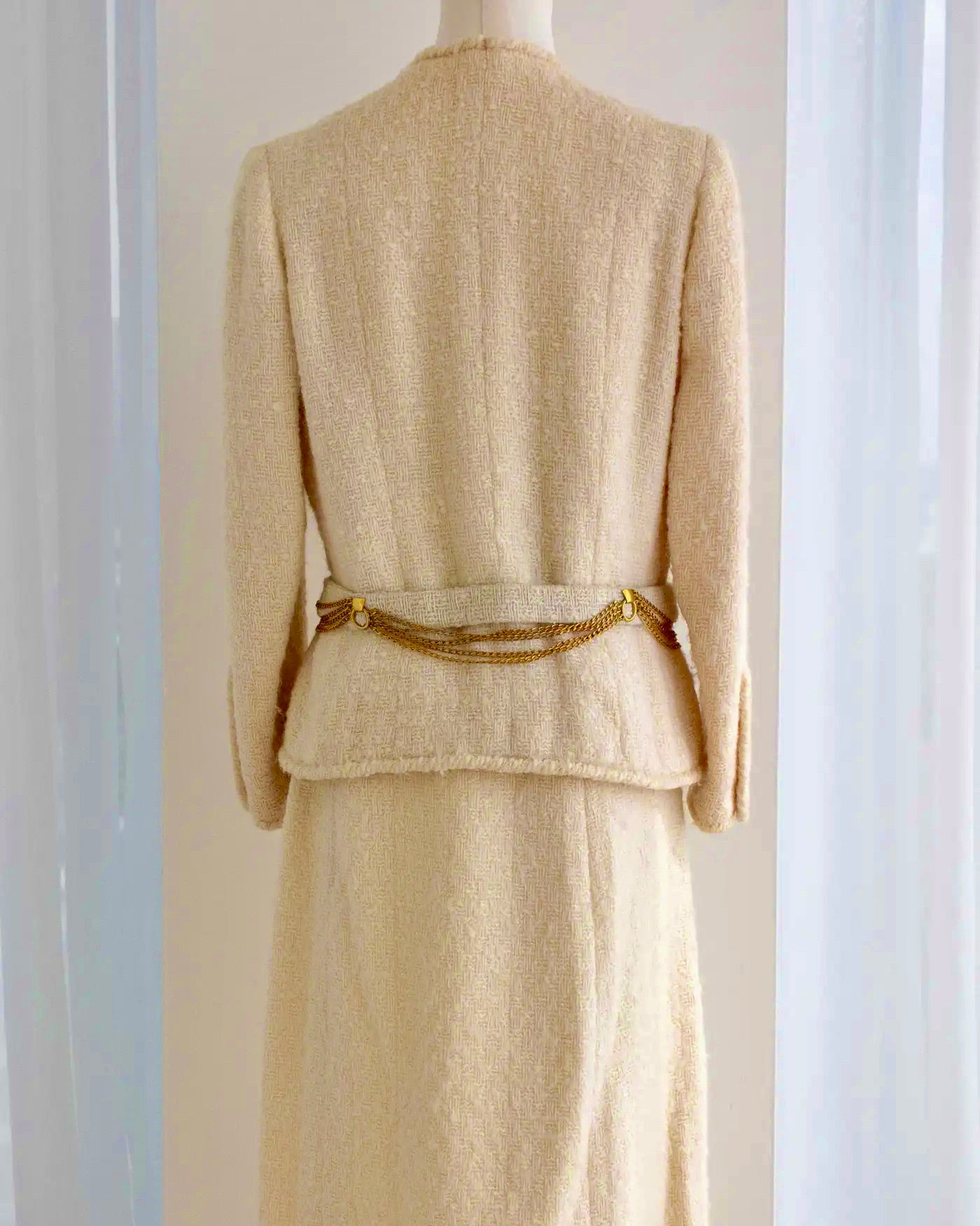 Chanel Alta Costura Karl Lagerfeld | Traje Tweed de 1983