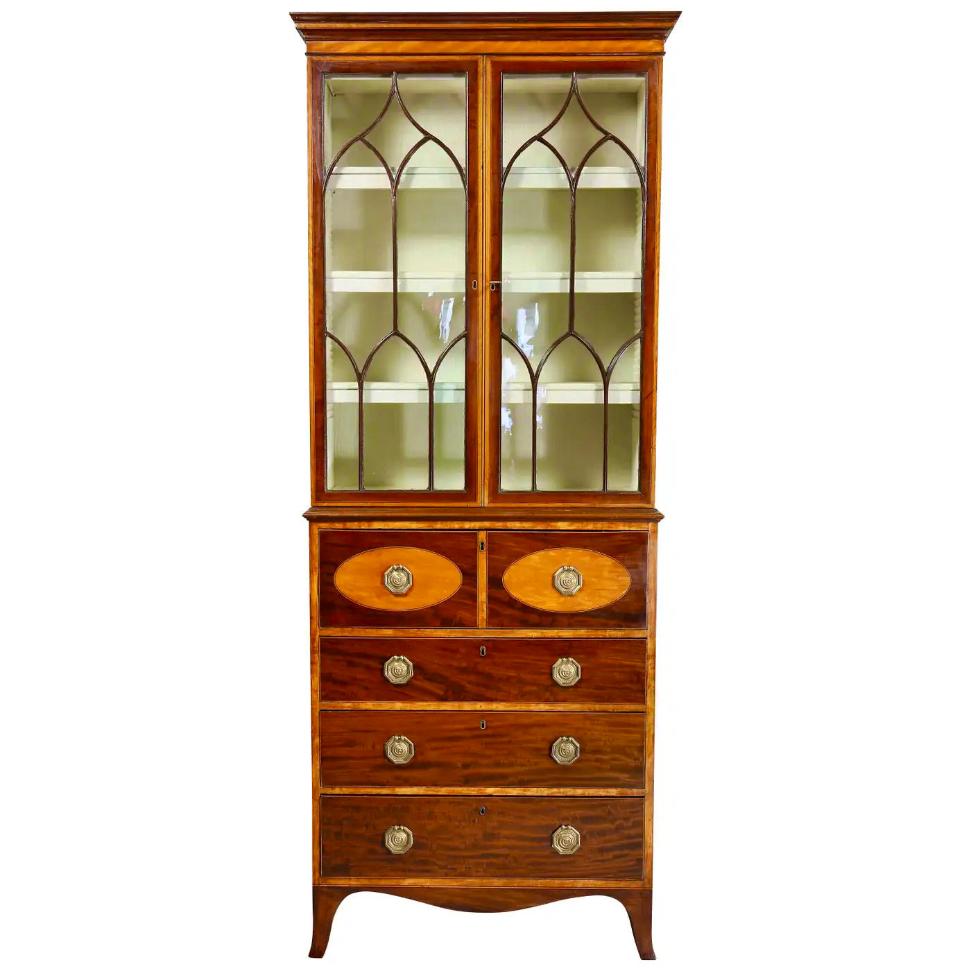 Secreter Estilo Jorge III de Caoba | Inglaterra, 1790