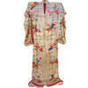 Kimono Ceremonial Japonés de Seda Años 20