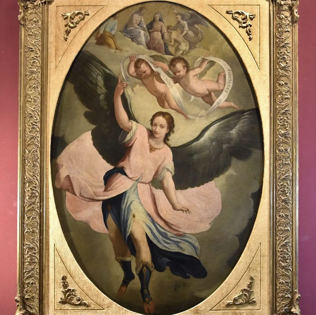 Claudio Ridolfi “El Ángel de la Guarda en la Gloria” | Siglo XVII
