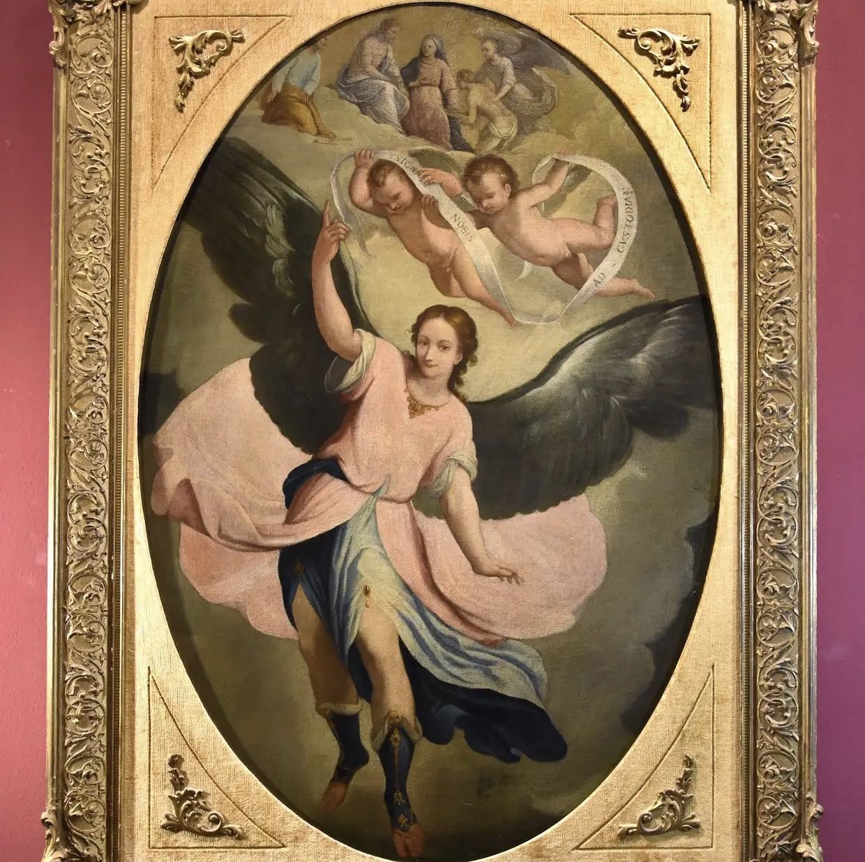 Claudio Ridolfi “El Ángel de la Guarda en la Gloria” | Siglo XVII