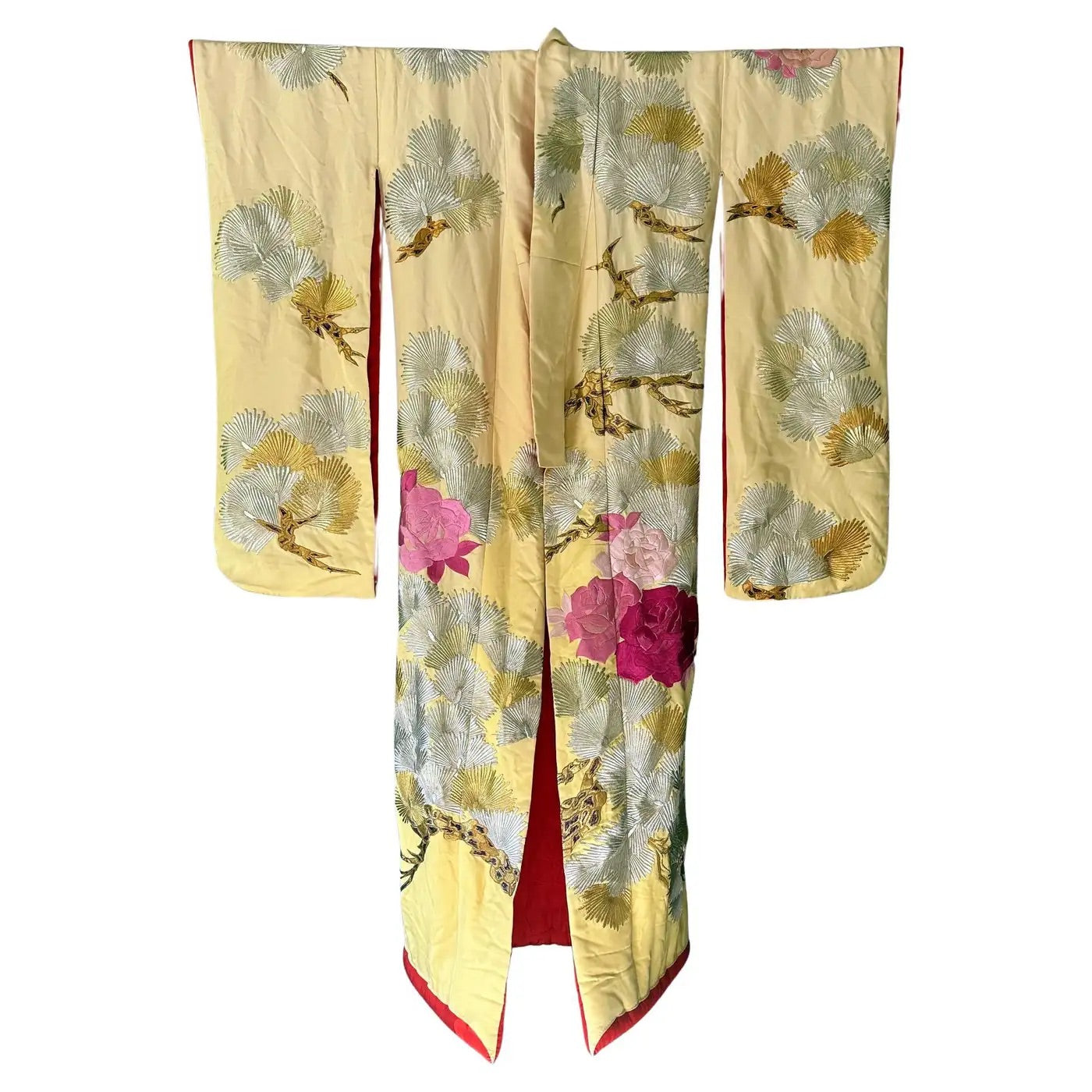 Kimono de Boda | Bordado sobre Seda | Japón | 1930