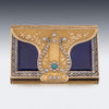 Caja Musical Rémond de Oro, Perlas y Esmalte | Suiza, 1800