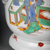 Cachepots Orientalistas de Porcelana Francesa, 1880