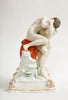 Amantes Besándose, Porcelana de Meissen 1870