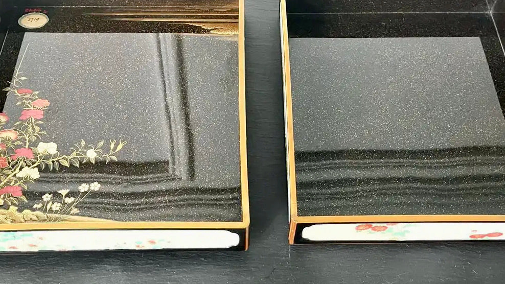 Caja de Escritura Japonesa de Laca | Periodo Meiji Siglo XIX