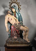 “La Piedad” Escultura tallada y policromada del siglo XIX
