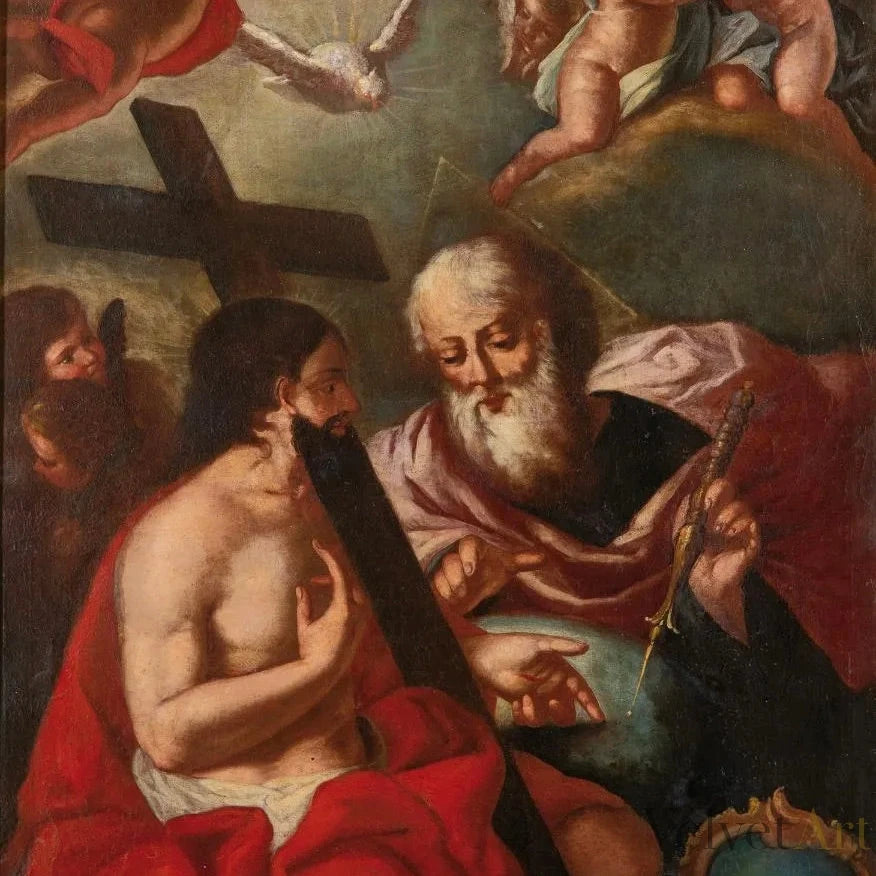 “La Santísima Trinidad”| Escuela Valenciana del Siglo XVIII
