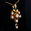 Colgante Diamante Corte Rosa | Estilo Georgiano Siglo XVIII