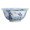 Porcelana Azul y Blanca| Tazón con Marca Kangxi | Periodo Qing | China, 1690