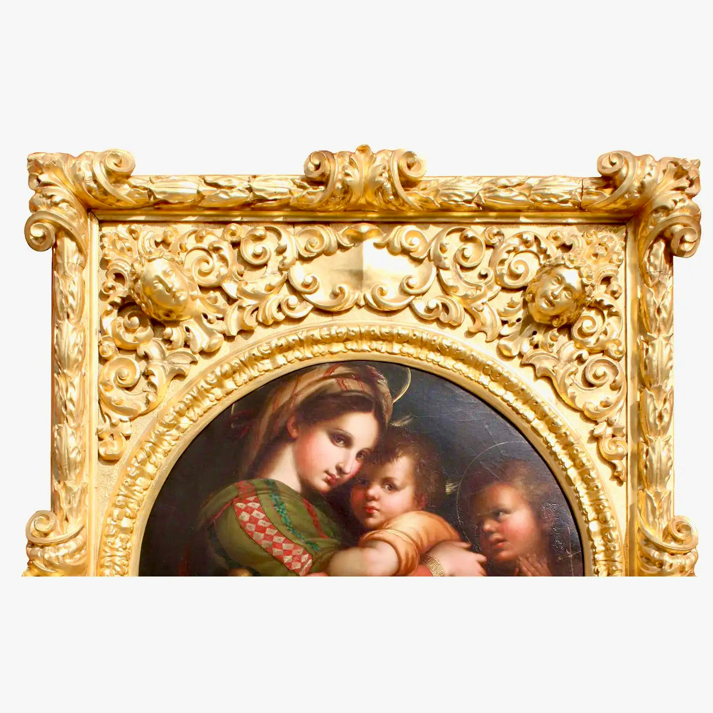 La Madonna della Seggiola Según Rafael (1483-1520)