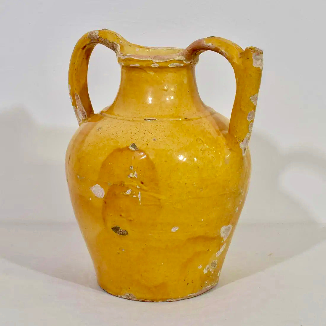 Jarra Provenzal de Cerámica Francesa, 1850 | Orjol du Lauragais