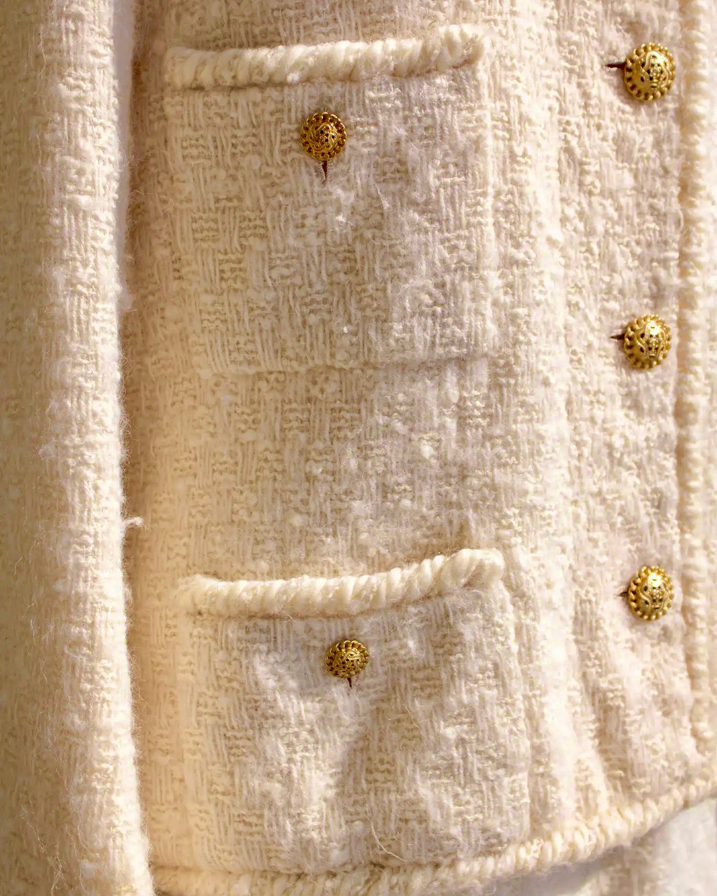 Chanel Alta Costura Karl Lagerfeld | Traje Tweed de 1983