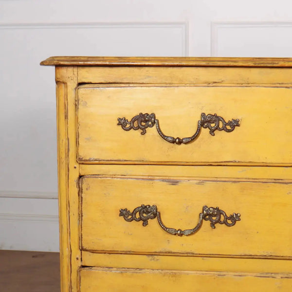 Cómoda Francesa de Roble Pintado de 1780