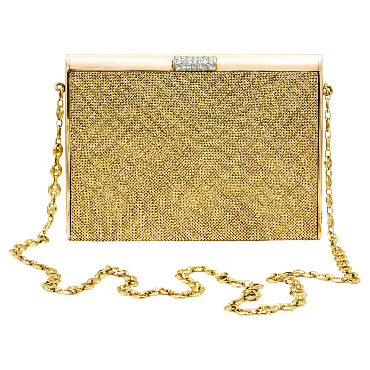 Monedero de Oro Sterlé de los Años 50