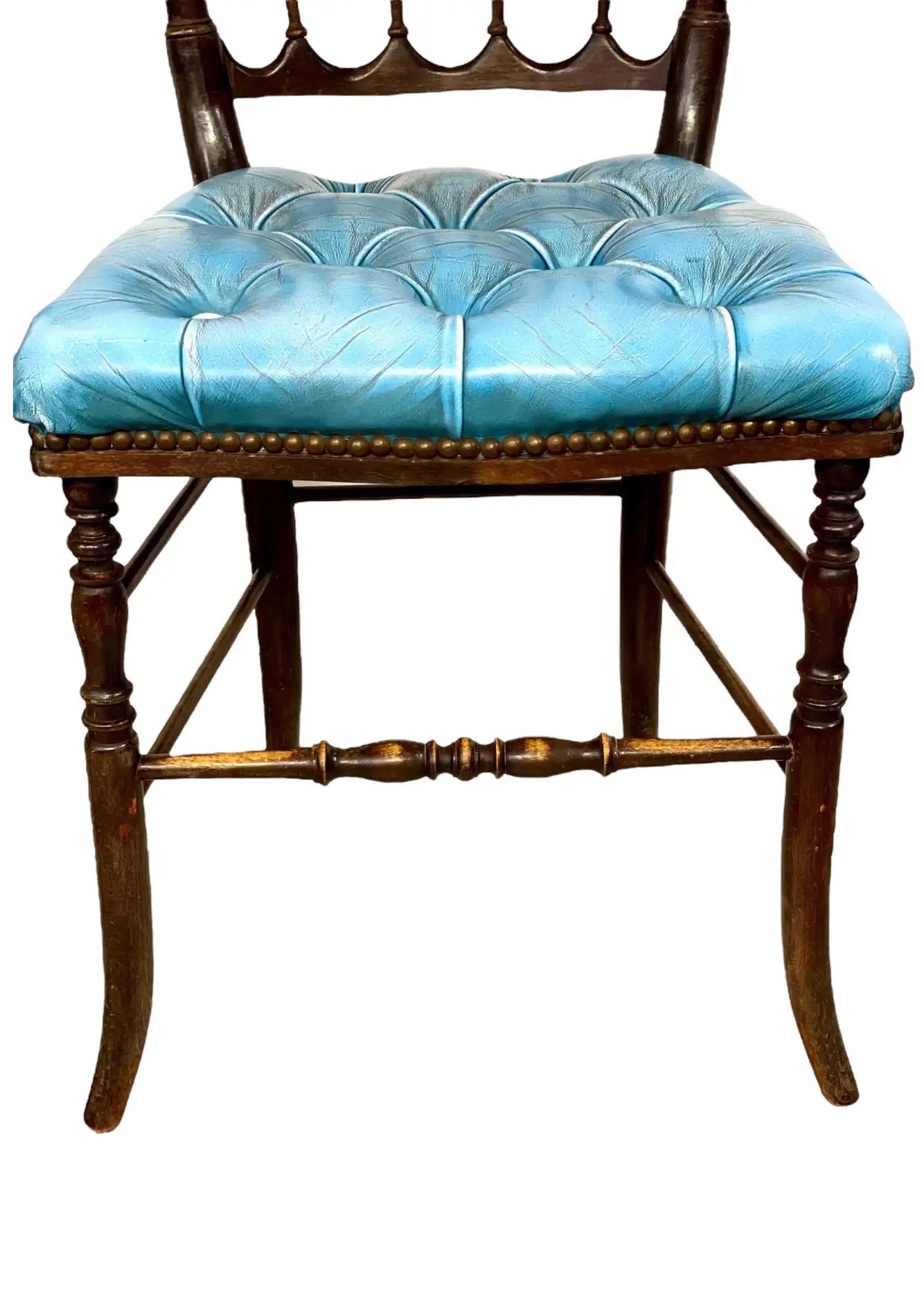 Sillas con tapicería azul | Estilo Napoleón III | Siglo XIX