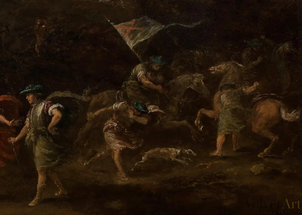 Francesco Zuccarelli | Macbeth y las Tres Brujas | Pintura sobre Tabla | 1760