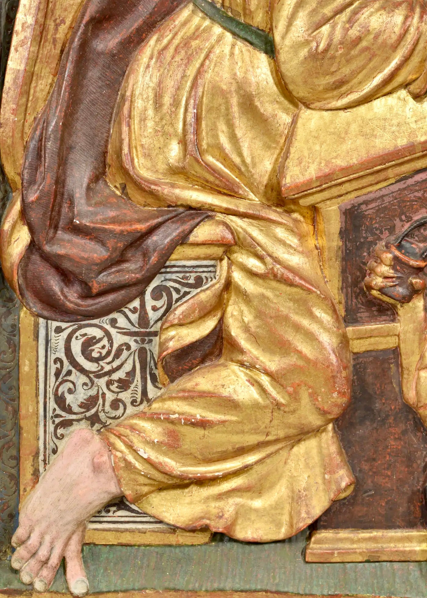 Pareja de Relieves Renacentistas | San Juan y San Mateo | Escuela de Burgos, siglo XVI
