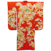 Kimono Rojo Bordado Ceremonial | Japón (1910-1930)