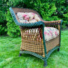 Sillón de Mimbre Bar Harbor Heywood-Wakefield, 1910