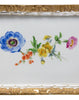 Bandeja de Porcelana Dorada Pintada a Mano, Meissen