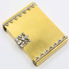Estuche de Maquillaje Cartier de Oro con Diamantes de 1930