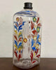 Botella Alemana de Vidrio Pintado del Siglo XVIII