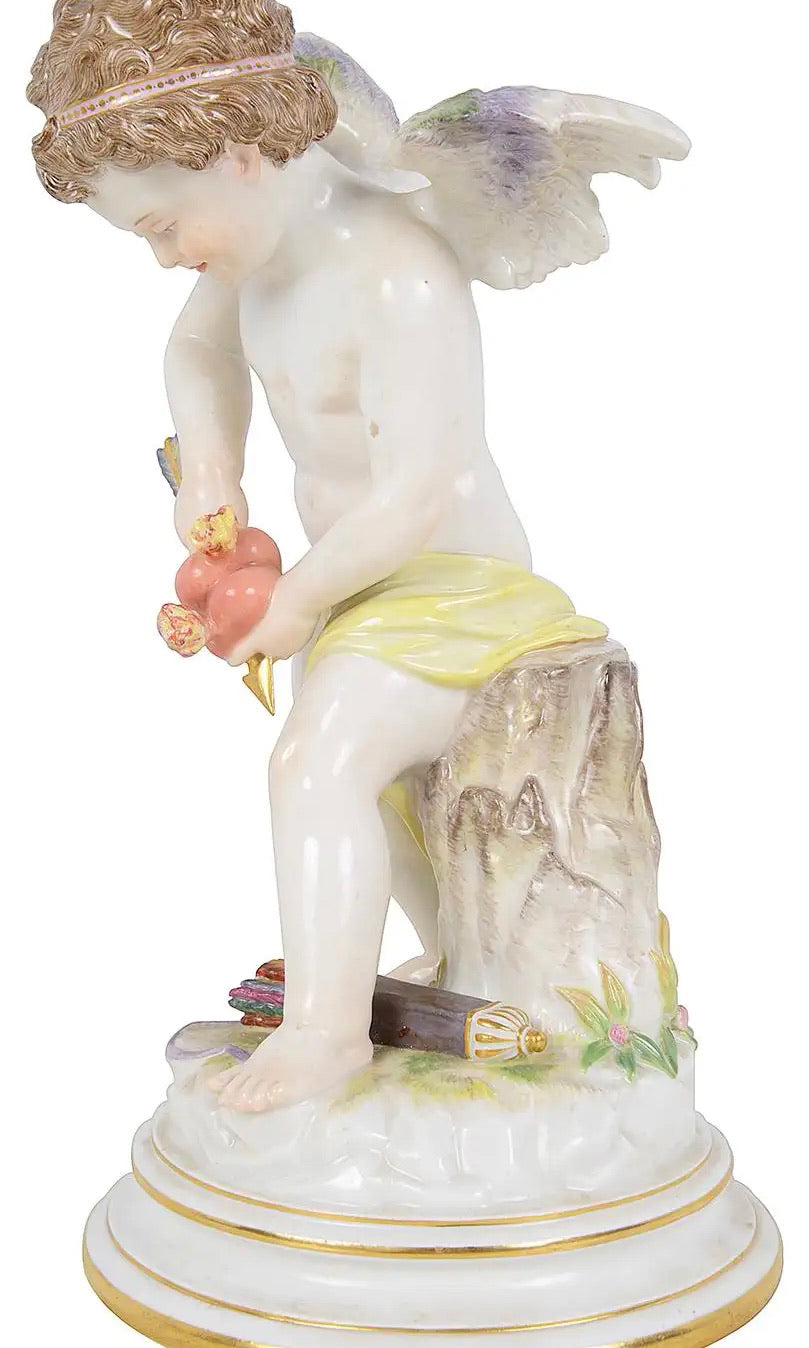"Cupido" | Porcelana de Meissen 1890