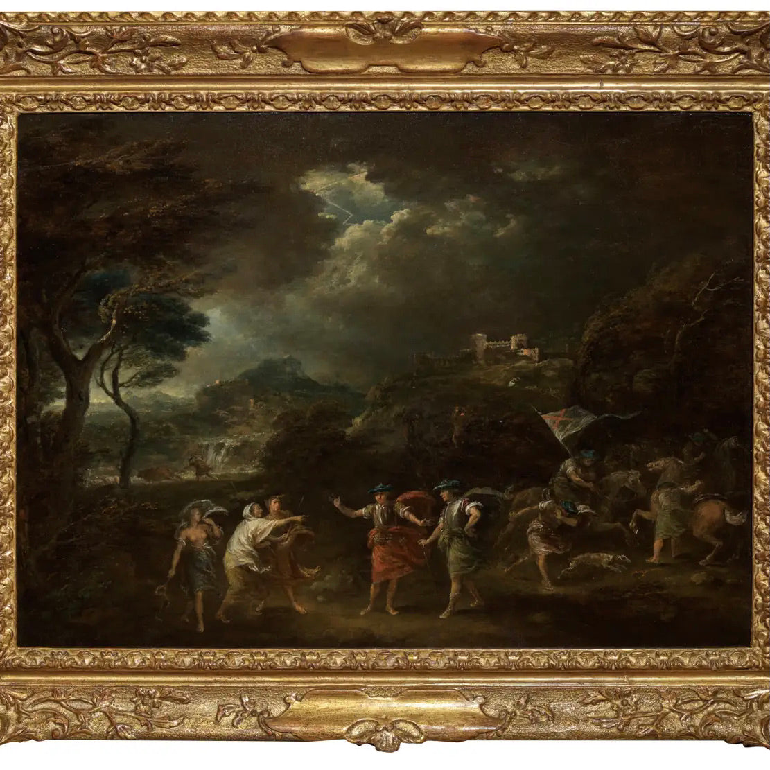 Francesco Zuccarelli | Macbeth y las Tres Brujas | Pintura sobre Tabla | 1760