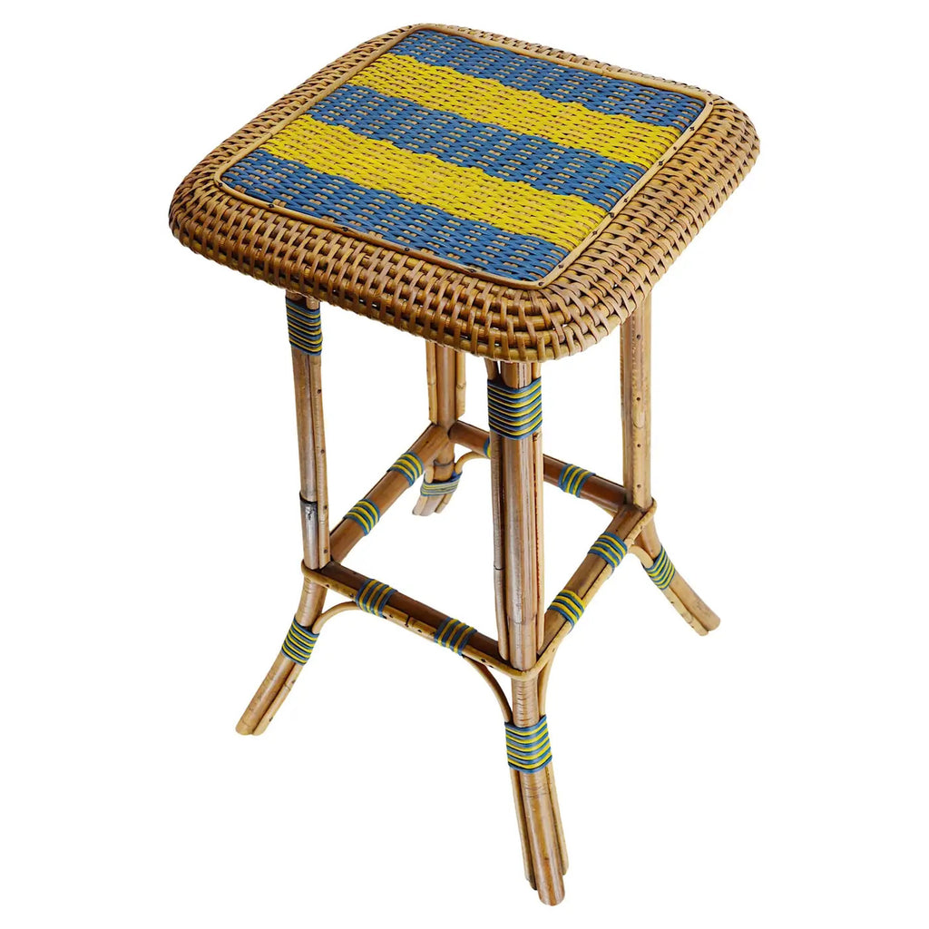 Mesa Francesa de Bambú y Ratan 1910