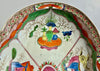 Plato de Porcelana Worcester | “Dragones en Compartimentos” | Inglaterra, 1810