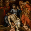 La Lamentación de Cristo | Óleo sobre Papel sobre Lienzo | Domenichino, 1600