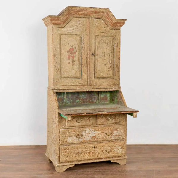Secretaria Sueca de Pino Pintada de 1820