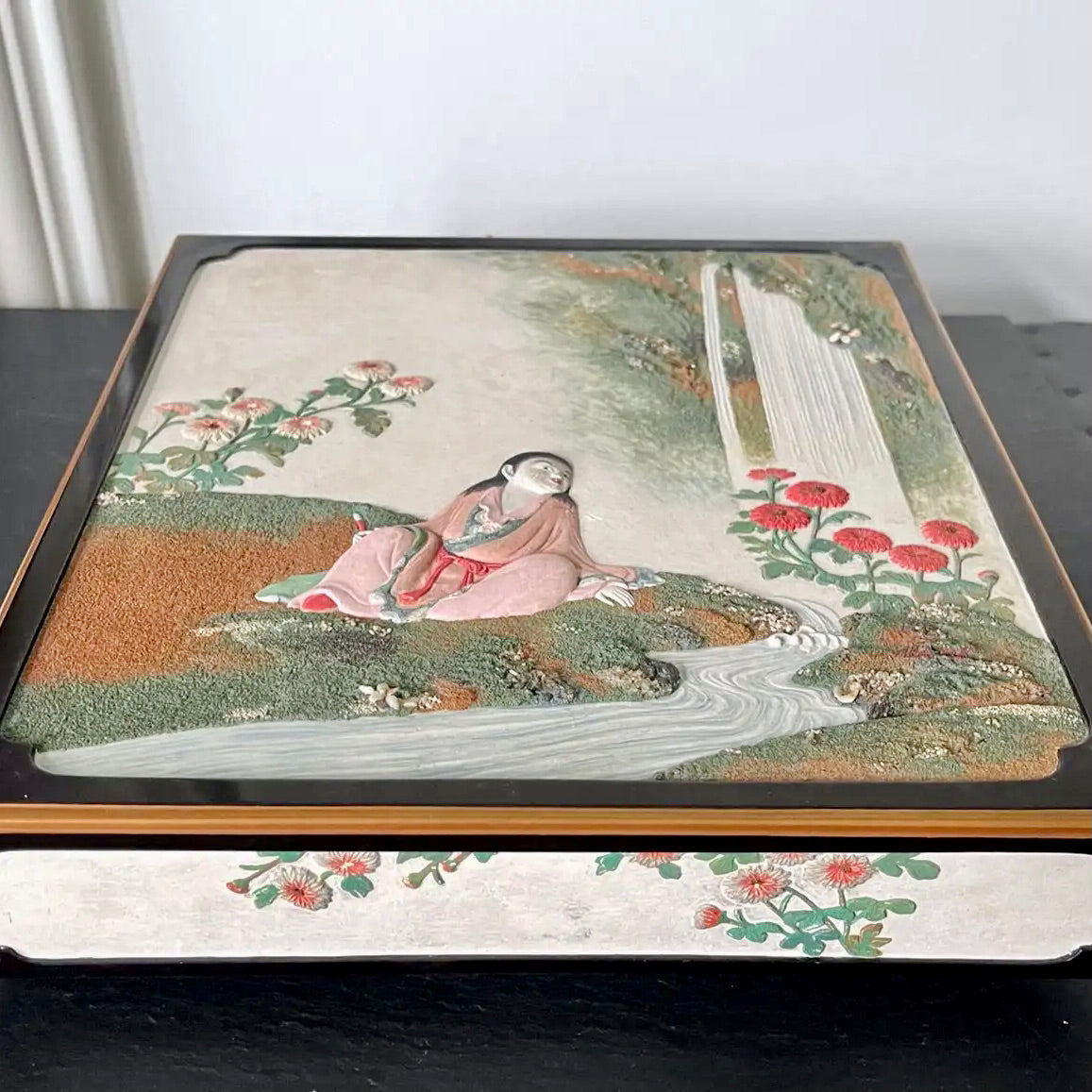 Caja de Escritura Japonesa de Laca | Periodo Meiji Siglo XIX
