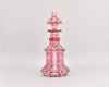 Frasco de Perfume de Vidrio Esmaltado Bohemio, 1840