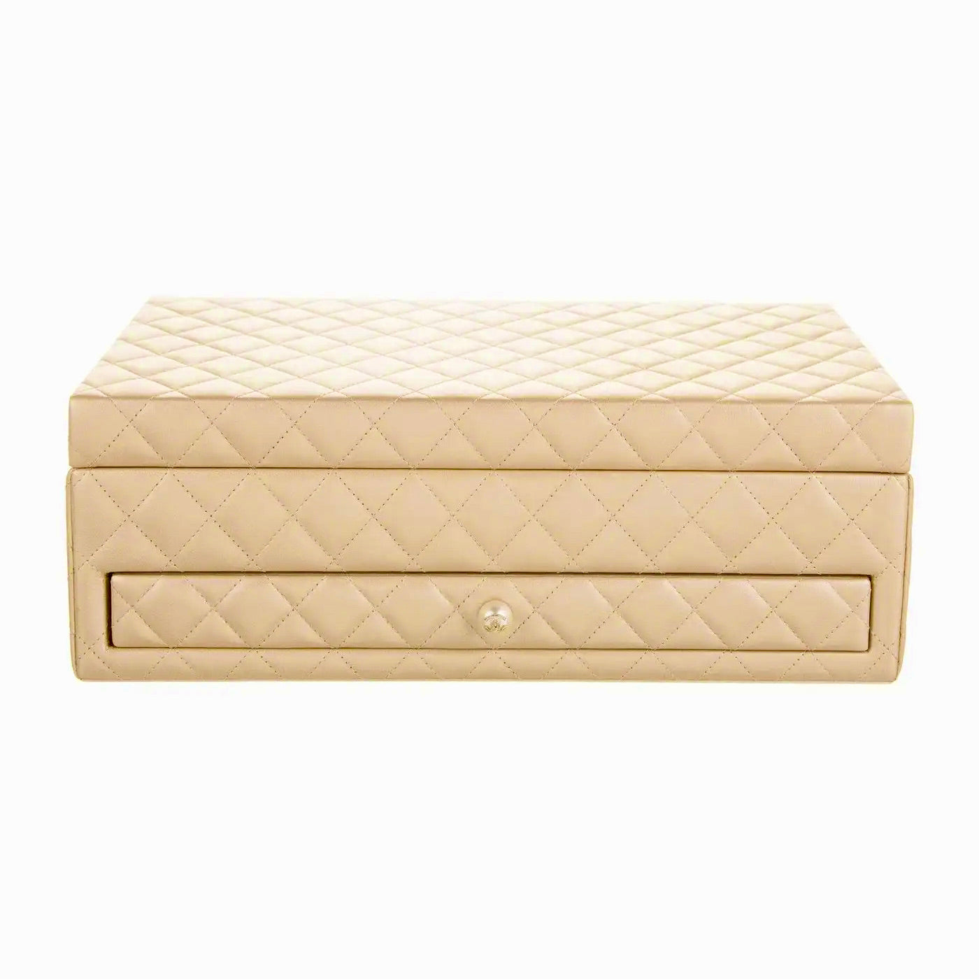 Chanel Neceser Acolchado Para Joyas | Edición Limitada de 2010 Italia