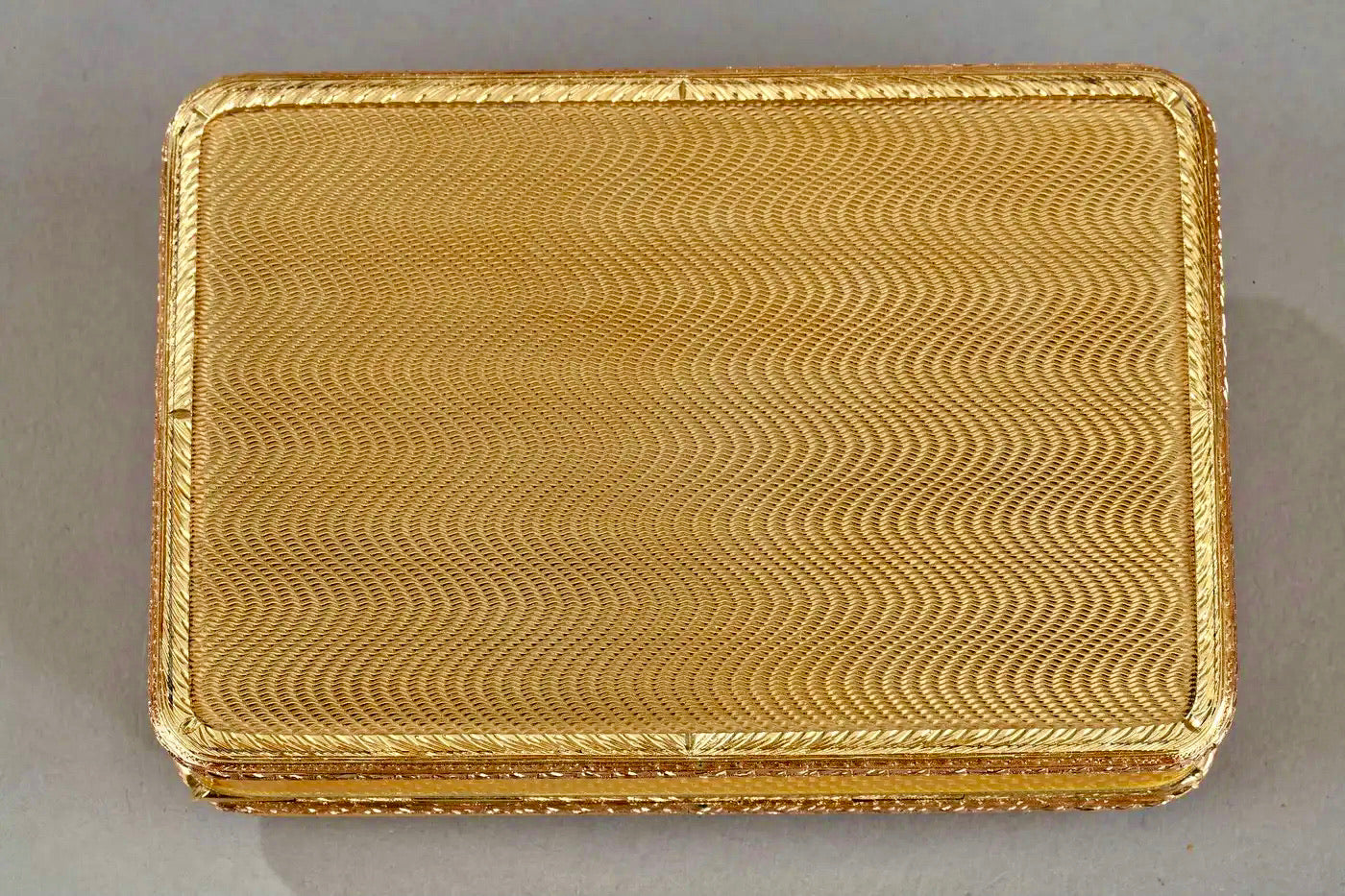 Fabergé 1900 Caja de Rapé de la Coronación del Zar Nicolás II