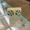 Tiffany & Co. Pendientes Schumberger de Esmalte y Diamantes Francia 1980