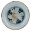 Plato Pequeño de Porcelana China con Pez en Relieve | Dinastía Ming, 1500